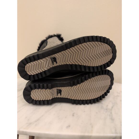 Sorel Tivoli Iv Grey and Black Snow Boots size 8 - Picture 10 of 10